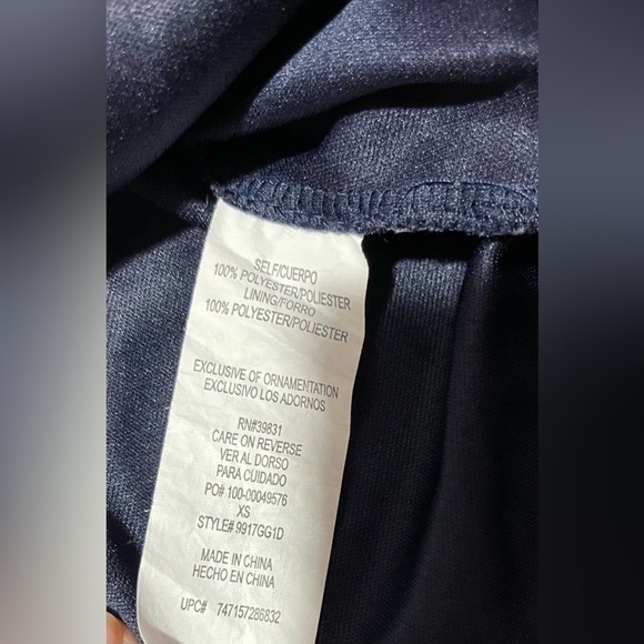 Sequin Hearts Blue Floral Boho Dress with Tassels in Women’s Size Extra Small - Picture 15 of 15